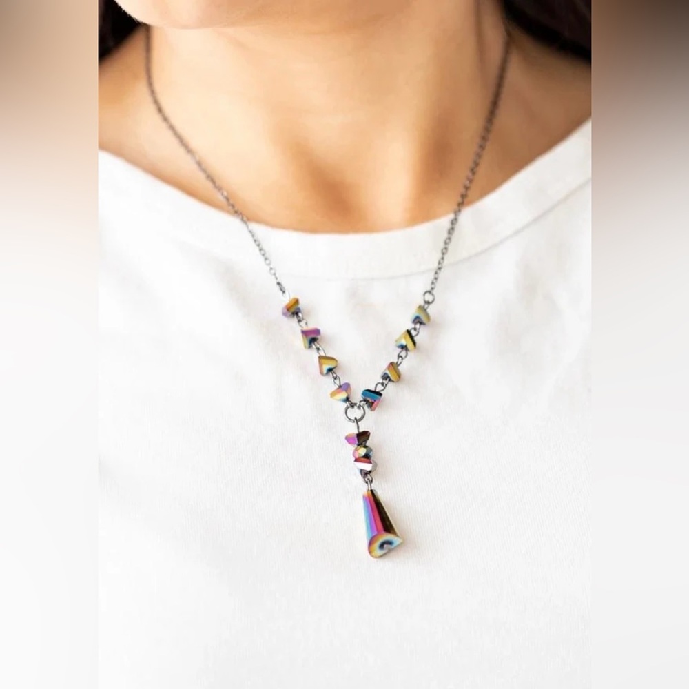 Paparazzi Oil Spill Necklace